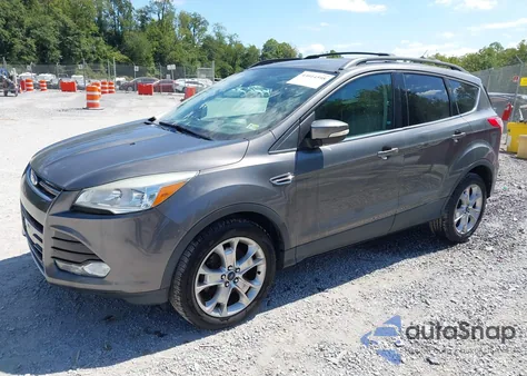 2013 Ford Escape Sel z USA, uszkodzony, nr VIN 1FMCU0H93DUD66694